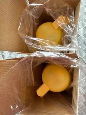 Yellow Silicone Egg Separator - Kitchen Tool